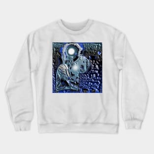 ....til you see the WHITES of their eyes....just ask THMONK Crewneck Sweatshirt